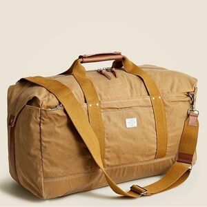 J. Crew Tan Duffel Bag